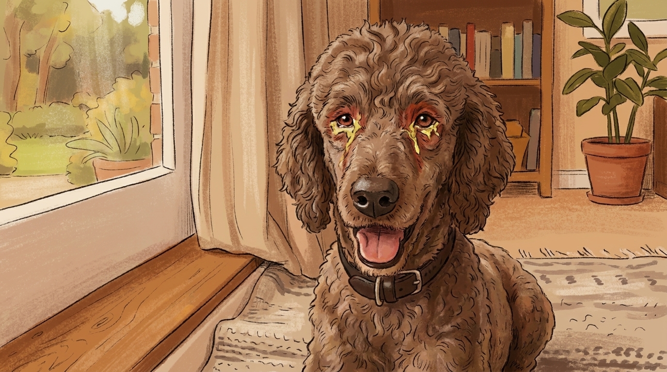 Poodle Eye Discharge